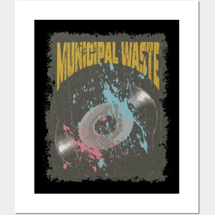 Municipal Waste Vintage Vynil Posters and Art